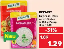 Kaufland REIS-FIT Express-Reis Angebot