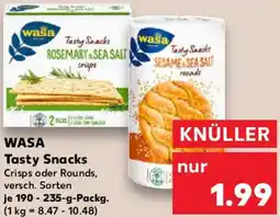Kaufland WASA Tasty Snacks Angebot