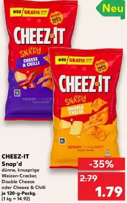 Kaufland CHEEZ-IT Snap'd Angebot