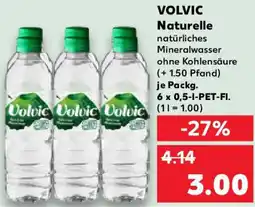 Kaufland VOLVIC Naturelle Angebot