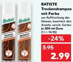 Kaufland BATISTE Trockenshampoo mit Farbe Angebot