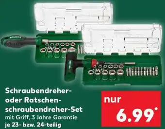 Kaufland Parkside Schraubendreher- oder Ratschenschraubendreher-Set Angebot