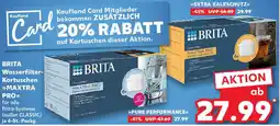 Kaufland BRITA Wasserfilter Kartuschen MAXTRA PRO Angebot