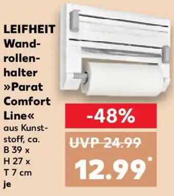 Kaufland LEIFHEIT Wandrollenhalter Parat Comfort Line Angebot