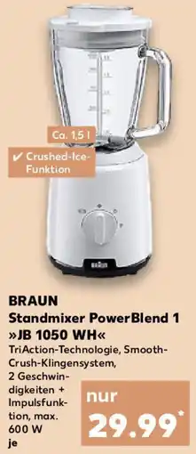 Kaufland BRAUN Standmixer Power Blend 1 JB 1050 WH Angebot