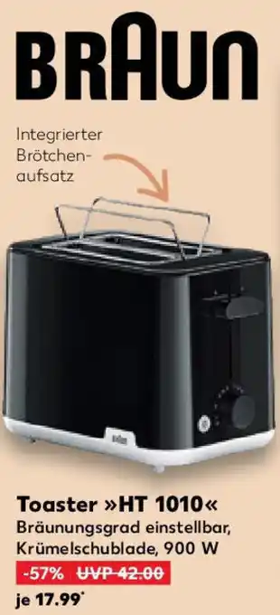 Kaufland BRAUN Toaster HT 1010 Angebot