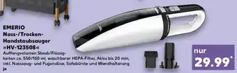 Kaufland EMERIO Nass-/Trocken Handstaubsauger HV-123508 Angebot