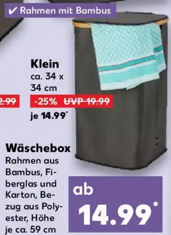 Kaufland DOMO PAK Living Wäschebox Klein Angebot