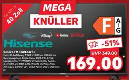 Kaufland Hisense Smart-TV 40E4QT Angebot