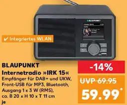 Kaufland BLAUPUNKT Internetradio IRK 15 Angebot