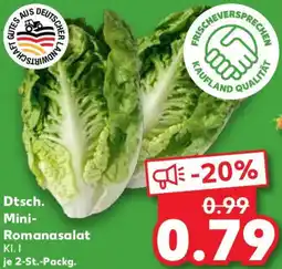Kaufland Dtsch. Mini Romanasalat Angebot