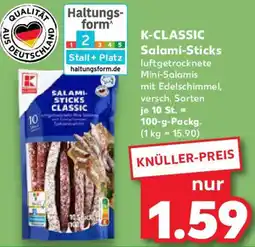 Kaufland K-CLASSIC Salami-Sticks Angebot