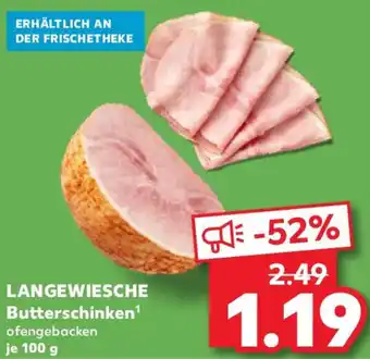 Kaufland LANGEWIESCHE Butterschinken Angebot