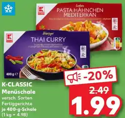 Kaufland K-CLASSIC Menüschale Angebot