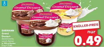 Kaufland EHRMANN Grand Dessert Angebot