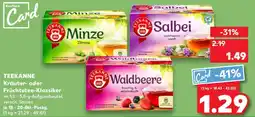 Kaufland TEEKANNE Kräuter- oder Früchtetee-Klassiker Angebot