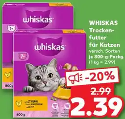 Kaufland WHISKAS Trockenfutter für Katzen Angebot