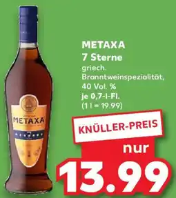 Kaufland METAXA 7 Sterne Angebot