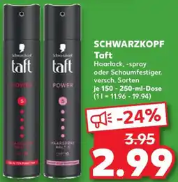 Kaufland SCHWARZKOPF Taft Angebot