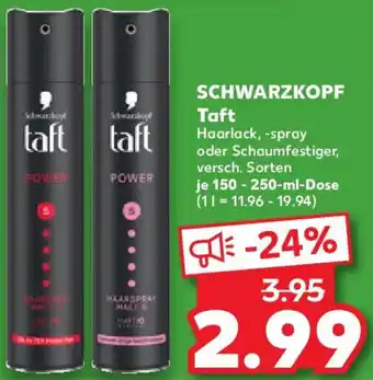 Kaufland SCHWARZKOPF Taft Angebot