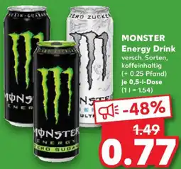 Kaufland MONSTER Energy Drink Angebot