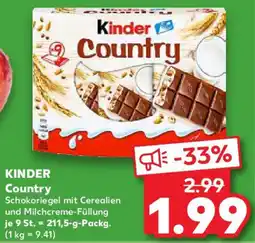 Kaufland KINDER Country Angebot