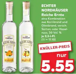 Kaufland ECHTER NORDHÄUSER Reiche Ernte Angebot