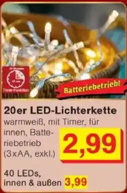 Jawoll 20er LED-Lichterkette Angebot