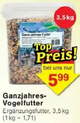 Jawoll Ganzjahres Vogelfutter Angebot