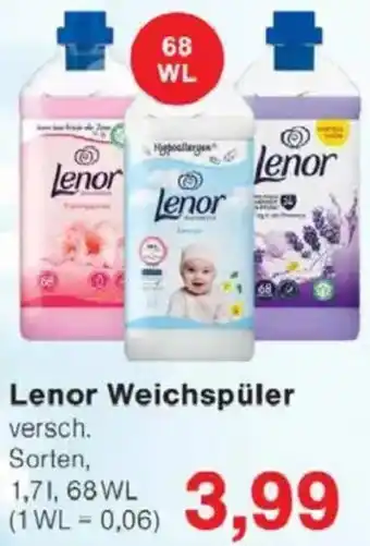 Jawoll Lenor Weichspüler Angebot