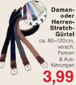 Jawoll Damen oder Herren Stretch Gürtel Angebot