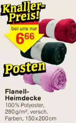 Jawoll Flanell Heimdecke Angebot
