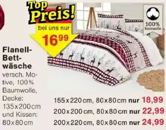 Jawoll Flanell Bettwäsche Angebot