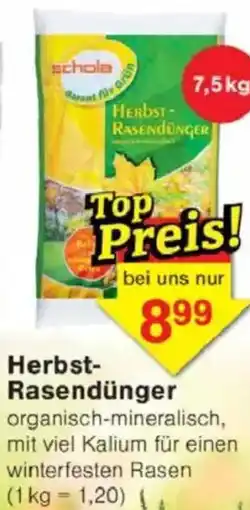 Jawoll Herbst Rasendünger Angebot