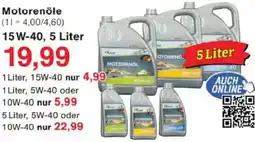 Jawoll Motorenöle Angebot