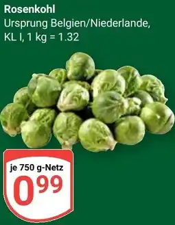 Globus Rosenkohl Angebot