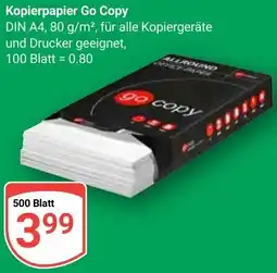Globus Kopierpapier Go Copy Angebot