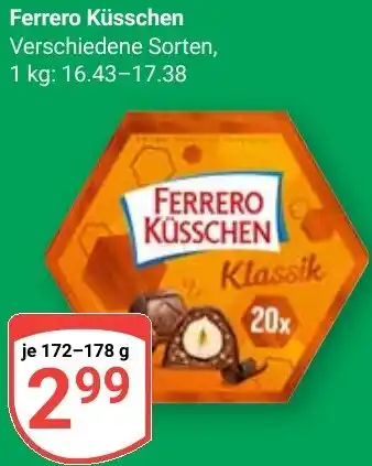 Globus Ferrero Küsschen Angebot
