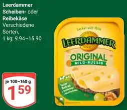 Globus Leerdammer Scheiben- oder Reibekäse Angebot