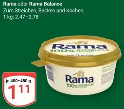 Globus Rama oder Rama Balance Angebot