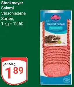 Globus Stockmeyer Salami Angebot