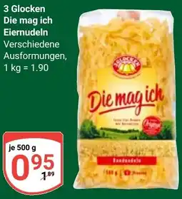 Globus 3 Glocken Die mag ich Eiernudeln Angebot