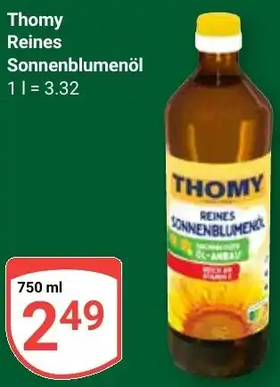 Globus Thomy Reines Sonnenblumenöl Angebot