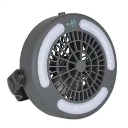Netto Marken-Discount BO-CAMP LED Zelt Lampe & Ventilator Hänge Laterne Camping Licht Outdoor Leuchte Angebot