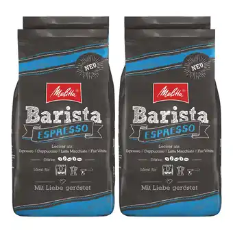 Netto Marken-Discount Melitta Barista Espresso Ganze Bohne 1kg, 4er Pack Angebot