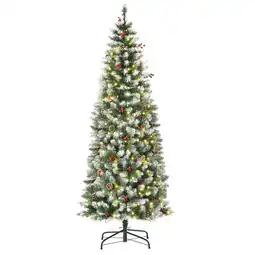 Netto Marken-Discount HOMCOM Vorbeleuchteter Weihnachtsbaum PVC, Stahl Angebot