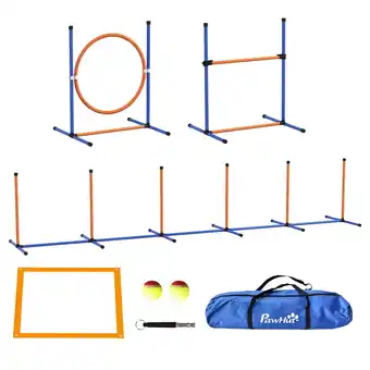 Netto Marken-Discount PawHut Hunde Agility Set Kunststoff, Oxfordstoff Angebot