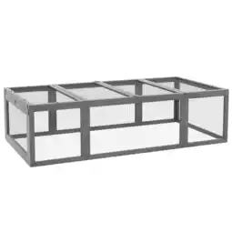 Netto Marken-Discount PawHut Kaninchenstall Tannenholz, Stahl Angebot