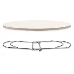 Netto Marken-Discount BRUNNER Pizzastein Backplatte Rund Camping Outdoor Grill Zubehör Ofen Brot 34 cm Angebot