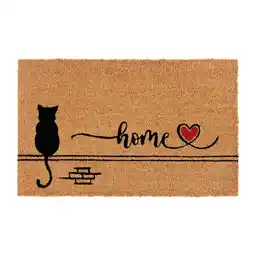 Netto Marken-Discount NYVI Fußmatte Kokos - Rutschfest, Wetterfest, für Innen und Außen Größe:40x70 cmFarbe:Cat Home Angebot